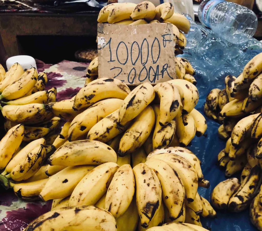 Bananas in Hell Ville's market