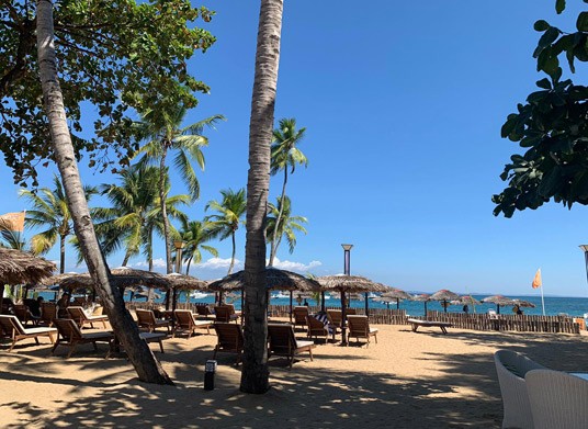Beach view at Royal Beach Hotel & Spa, Madagascar
